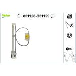 Regulador de janelas VALEO 851128