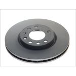 Disque de frein ATE 24.0126-0146.1 avant, ventilé, hautement carbonisé, 1 pièce