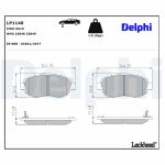 Bremsbelagsatz DELPHI LP1140, Vorne