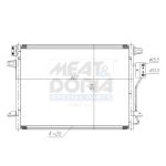 Condensator, airconditioning MEAT & DORIA 991189