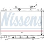 Radiador, refrigeración de motor NISSENS 67503