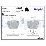 Remblokkenset, schijfrem DELPHI LP2494