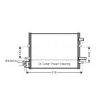 Condensator, airconditioning AVA COOLING FDA5377