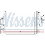 Condenseur (climatisation) NISSENS 940074