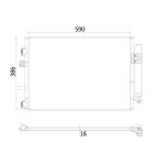 Condensator, airconditioning MAHLE AC 930 000S