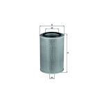 Luftfilter MAHLE LX 345