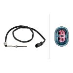 Sensor, temperatura de gases de escape HELLA 6PT 358 181-371