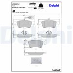 Remblokset DELPHI LP2087LC