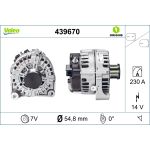 Drehstromgenerator VALEO 439670