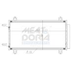 Condensator, airconditioning MEAT & DORIA 991199