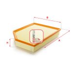 Luftfilter SOFIMA S 3341 A
