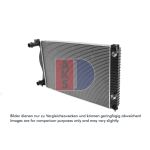Motorradiateur  AKS DASIS 480051N