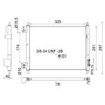 Condensator, airconditioning MAHLE AC 856 000S