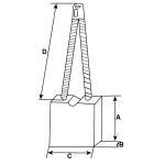 Kohlebürste, Starter HC-CARGO F 032 900 193