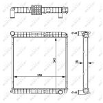 Kühler, Motorkühlung NRF 58827