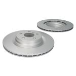 Disque de frein DELPHI BG5073C arrière, ventilé, à haute teneur en carbone, 2 pièce
