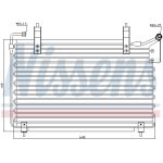 Condensator, airconditioning NISSENS 94399