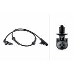 ABS-sensor HELLA 6PU 358 252-051