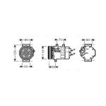 Klimakompressor AVA COOLING CNAK253