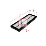 Luftfilter SOFIMA S 3726 A