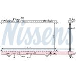 Radiador, refrigeración del motor NISSENS 647041