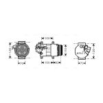 Compressor, ar condicionado AVA COOLING MSAK434
