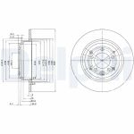 Bromsskiva DELPHI BG3060