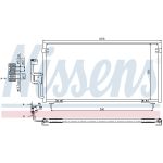 Condensator, airconditioning NISSENS 94702