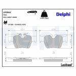 Conjunto de pastilhas de travão DELPHI LP3962