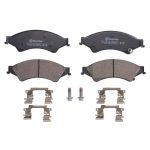 Bromsbeläggssats BREMBO P 24 153, fram