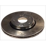 Disque de frein ATE 24.0124-0169.1 avant, ventilé, hautement carbonisé, 1 pièce