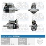Startmotor / Starter MEAT & DORIA 5035263