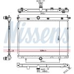 Kühler, Motorkühlung FIRST FIT NISSENS 606859