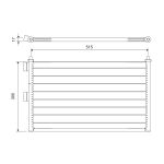 Condensator, airconditioning VALEO 818020