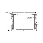 Motorkylare AVA COOLING BW2202