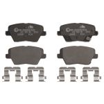 Conjunto de pastilhas de travão ATE 13.0470-5509.2, atrás, Cerâmica