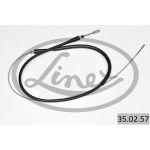 Cable, freno de servicio LINEX 35.02.57