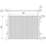 Motorkylare VALEO 701111