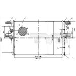Arrefecedor do motor TYC 715-0005