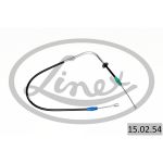 Tirette à câble, frein de stationnement LINEX 15.02.54