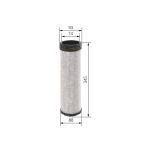 Ilmansuodatin BOSCH FILTRY F 026 400 333