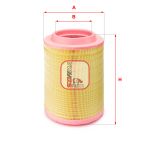 Luftfilter SOFIMA S 7625 A