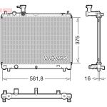 Motorkühler DENSO DRM47044