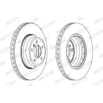 Bremsscheibe FERODO DDF1701C-1 vorne, belüftet, 1 Stück