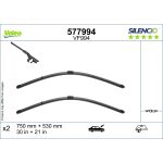 Wischblatt VALEO Silencio 577994, 750/530mm, Vorne, 2 Stück