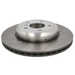 Jarrulevy BREMBO 09C39513 takana, tuuletettu, uritettu, erittäin hiilihappoinen, 1 Kappale