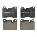 Kit de plaquettes de frein, frein à disque FERODO FDB163, Avant