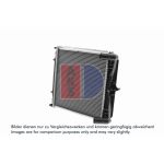 Motorradiateur  AKS DASIS 170180N