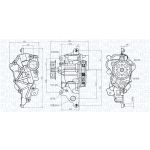 Oliepomp MAGNETI MARELLI 351516000073