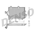 Condensator, airconditioning DENSO DCN09141